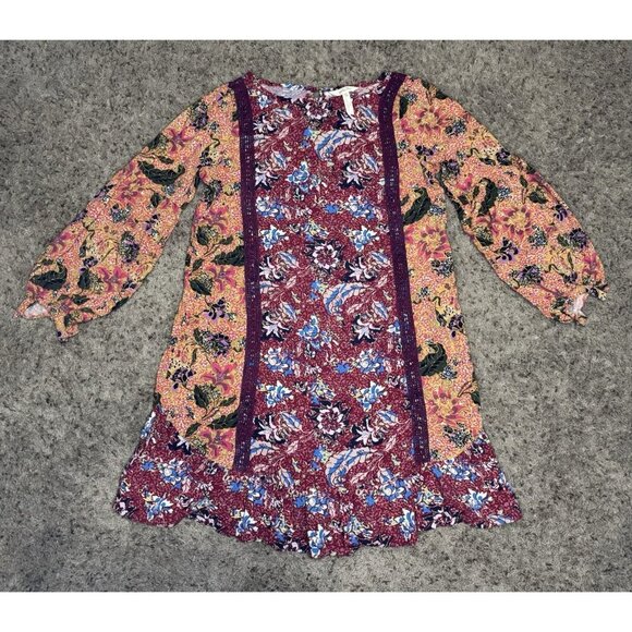 MATILDA JANE Lovely Menagerie Tunic Dress Boho Prairie Cottagecore Peasant Sz XS - Picture 2 of 10